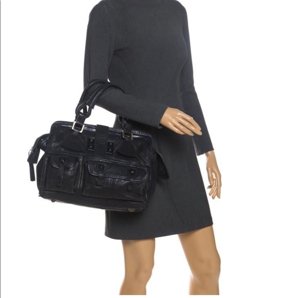 Chloe Elvire Goat Skin Black Hand Bag - Picture 11 of 13